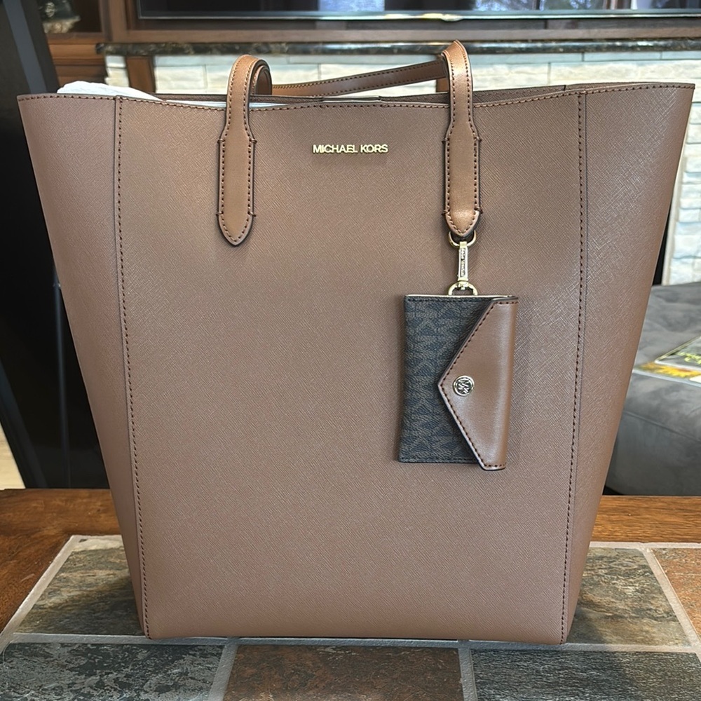 Michael Kors Brown Tote Bag